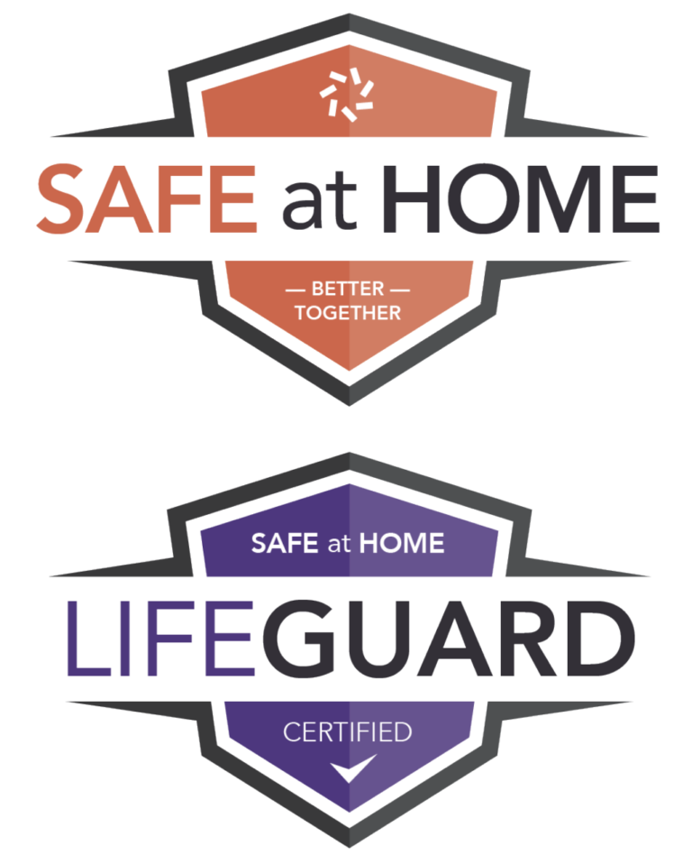 safeathome lifeguards logos